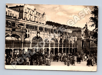 Pohlednice Mariánské Lázně Kolonáda 1953 (M34345)
