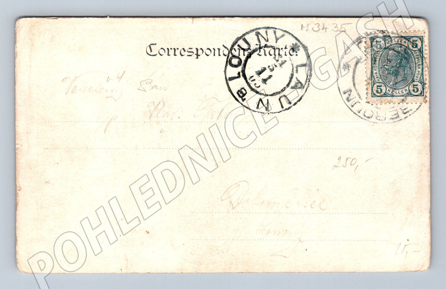 Pohlednice Karlštejn starý motiv R U (M3435)