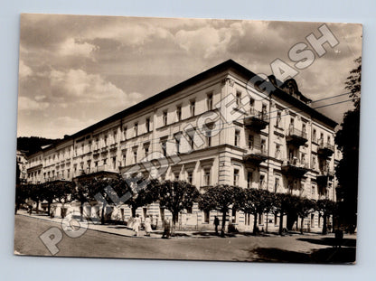 Pohlednice Mariánské Lázně Teplický dům 1951 (M34350)