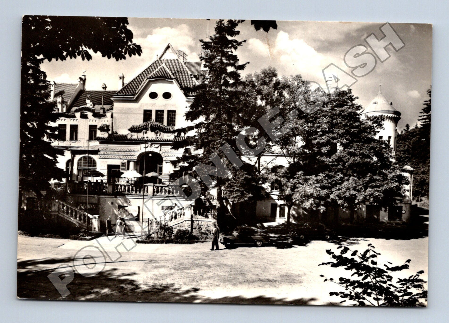 Pohlednice Mariánské Lázně hotel Krakonoš (M34364)