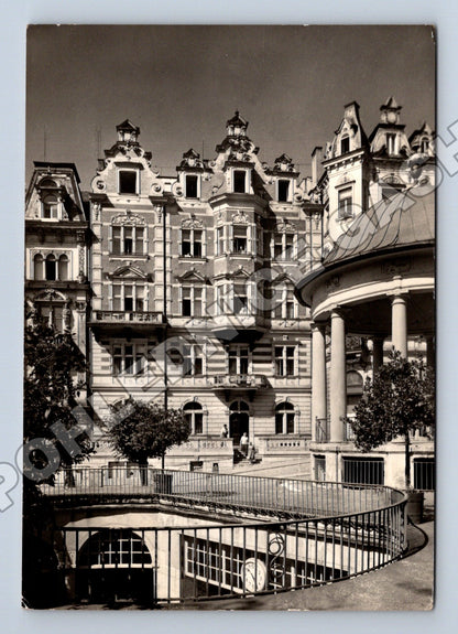 Pohlednice Karlovy Vary Lázeňský dům Split 1964 (M34367)