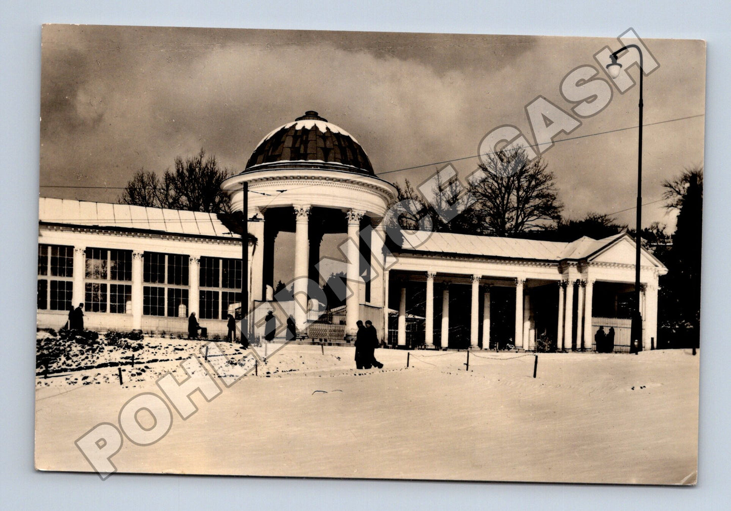 Pohlednice Mariánské Lázně Rudolfův pramen 1960 (M34385)