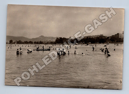 Pohlednice Úštěk koupaliště 1941 (M34387)