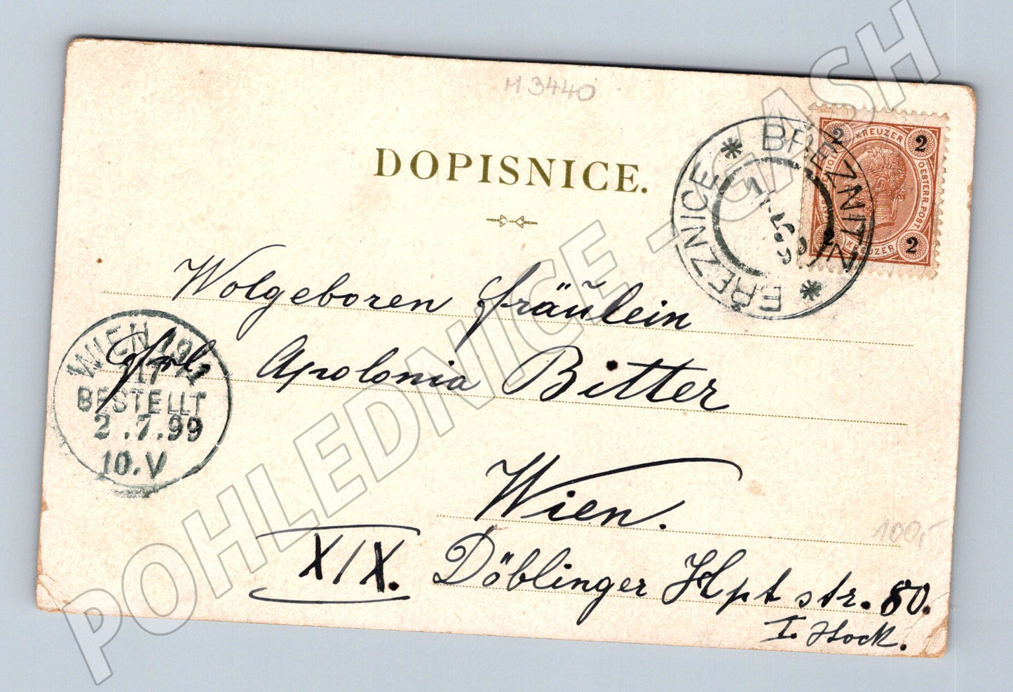 Pohlednice Karlštejn 1899 interiéry (M3440)