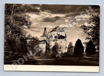 Pohlednice Blatná zámek 1956 (M34407)