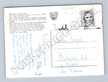Pohlednice Hluboká nad Vltavou zámek (M34418)