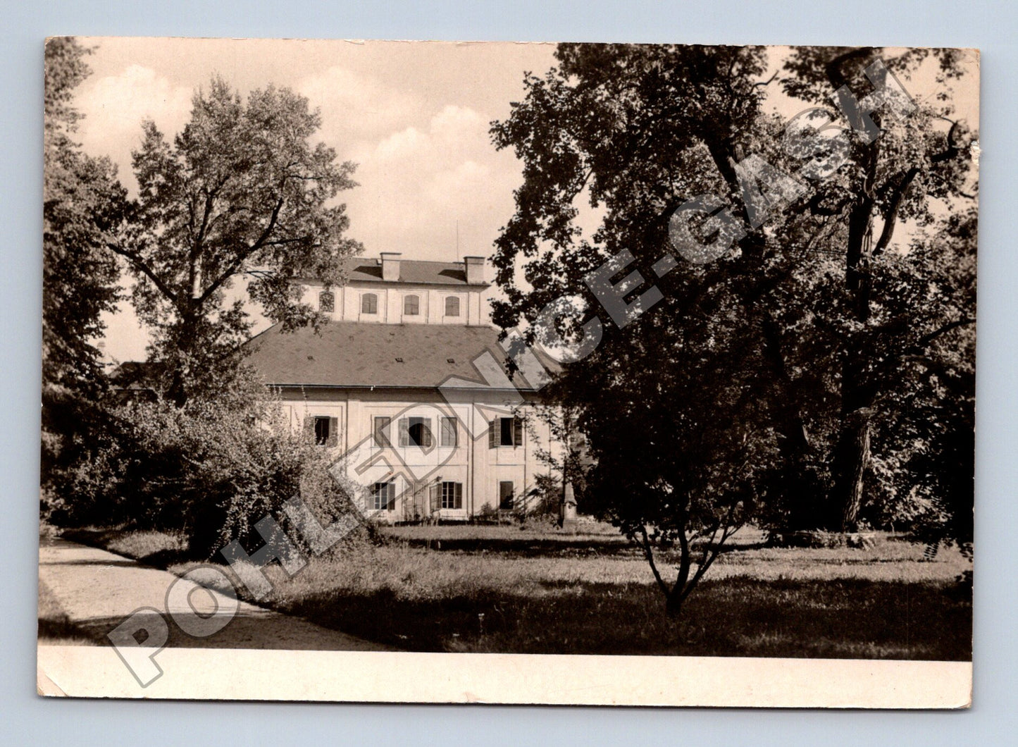 Pohlednice Ratibořice Zámek 1950 (M34420)