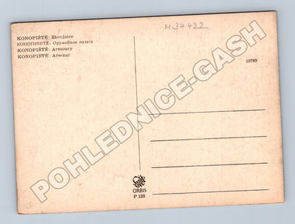 Pohlednice Konopiště Zbrojnice (M34422)