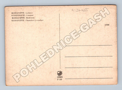 Pohlednice Konopiště Ložnice (M34425)