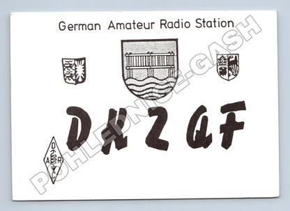 Pohlednice Německo radioamatérská karta DK2QF 1993 (M34436)