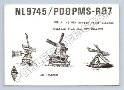 Pohlednice Holandsko Větrné mlýny 1992 (M34446)