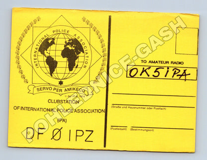 Pohlednice Německo IPA QSL karta Koblenz 1991 (M34453)