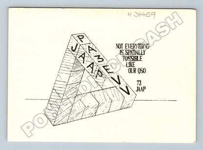 Pohlednice Holandsko QSL karta radioklub 1991 (M34459)