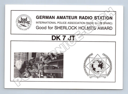 Pohlednice Německo Bad Breisig radio DK7JT 1991 (M34461)