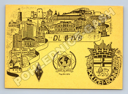 Pohlednice Německo Bonn IPA QSL karta 1991 (M34468)
