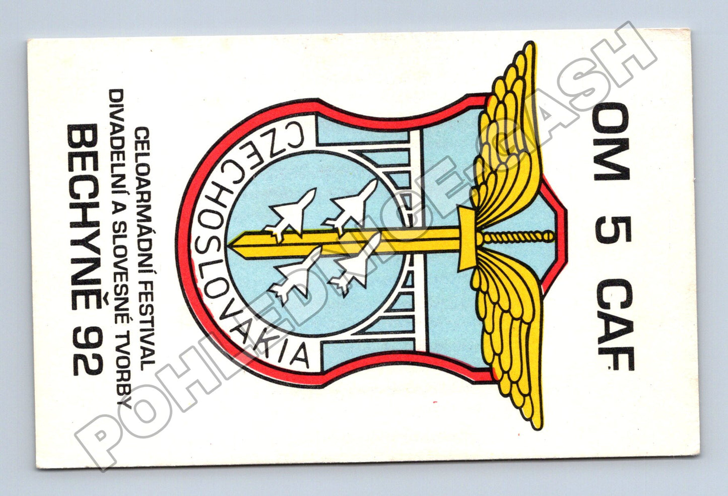 Pohlednice Československo Bechyně letecký festival 1992 (M34480)