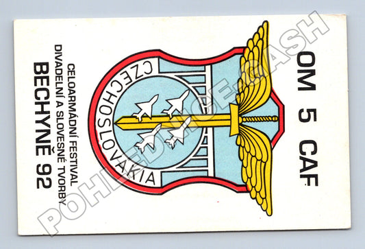 Pohlednice Československo Bechyně letecký festival 1992 (M34480)
