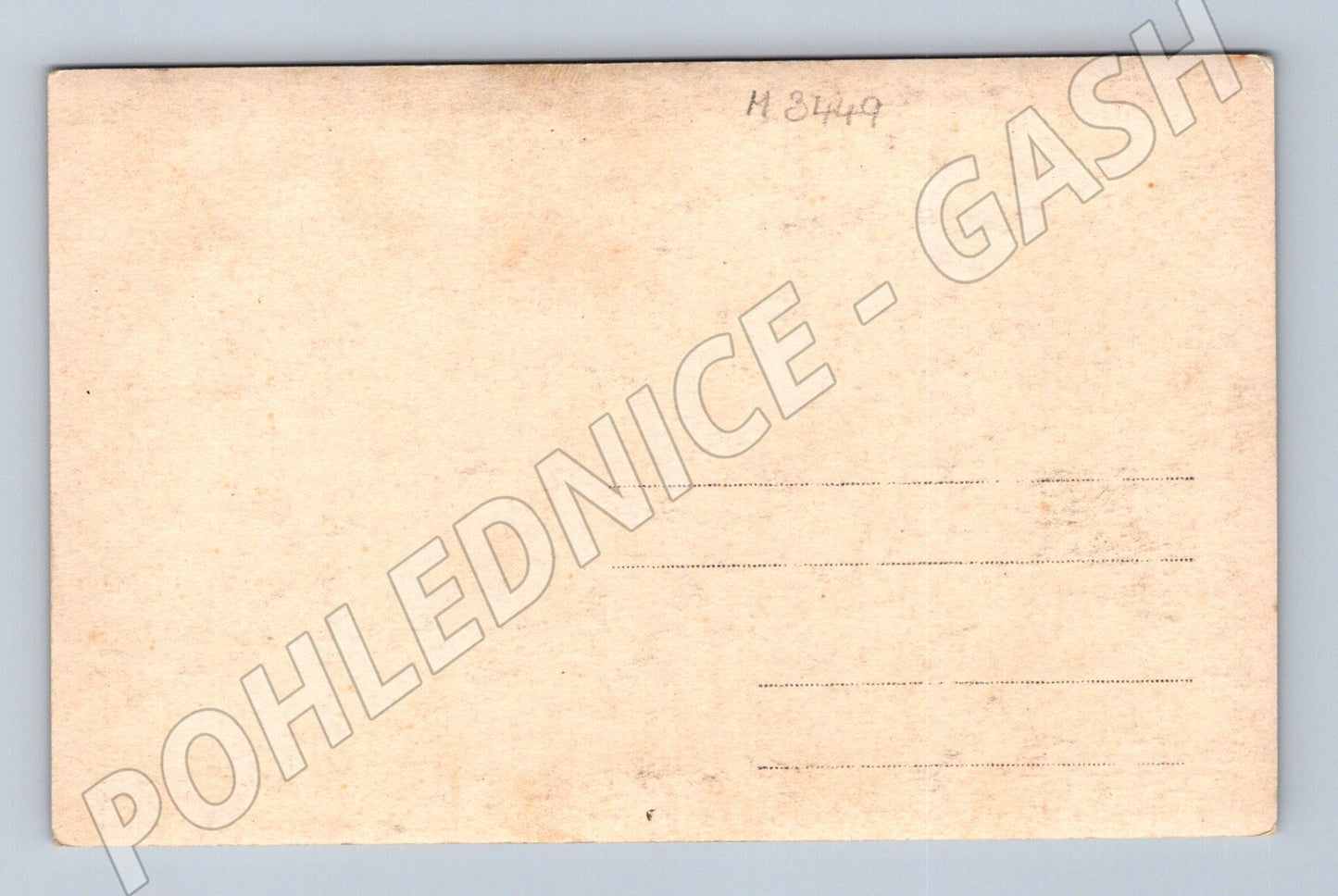 Pohlednice portrét mladé ženy sepia (M3449)