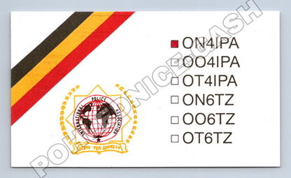 Pohlednice Belgie International Police Association QSL 1992 (M34531)