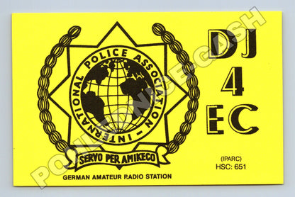 Pohlednice Německo International Police Assn. QSL 1994 (M34534)