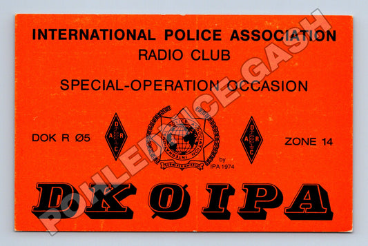 Pohlednice Německo IPA Radio Club QSL karta 1991 (M34537)