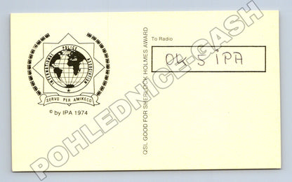 Pohlednice Německo IPA radio klub QSL karta 1991 (M34540)