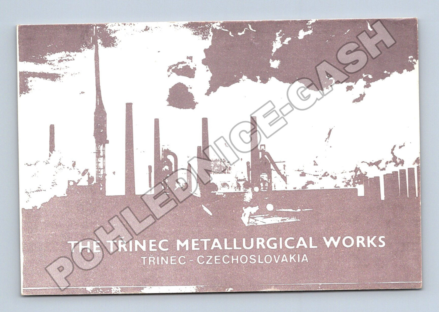 Pohlednice Třinec hutní závody 1992 (M34552)