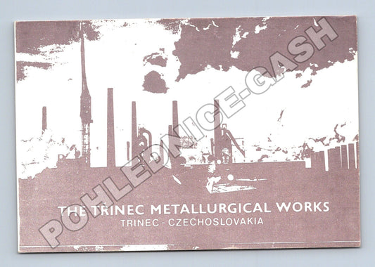 Pohlednice Třinec hutní závody 1992 (M34552)
