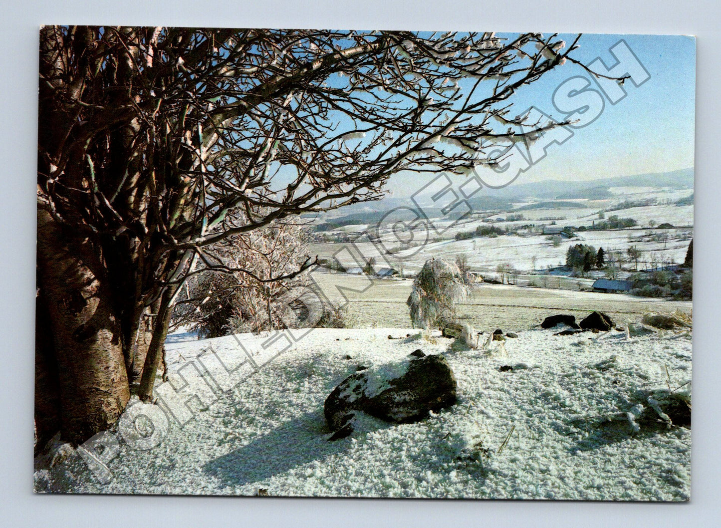 Pohlednice Československo zimní krajina 1978 (M34565)