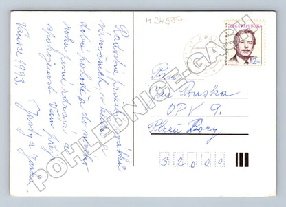 Pohlednice Narození Krista Vánoce 1993 (M34587)
