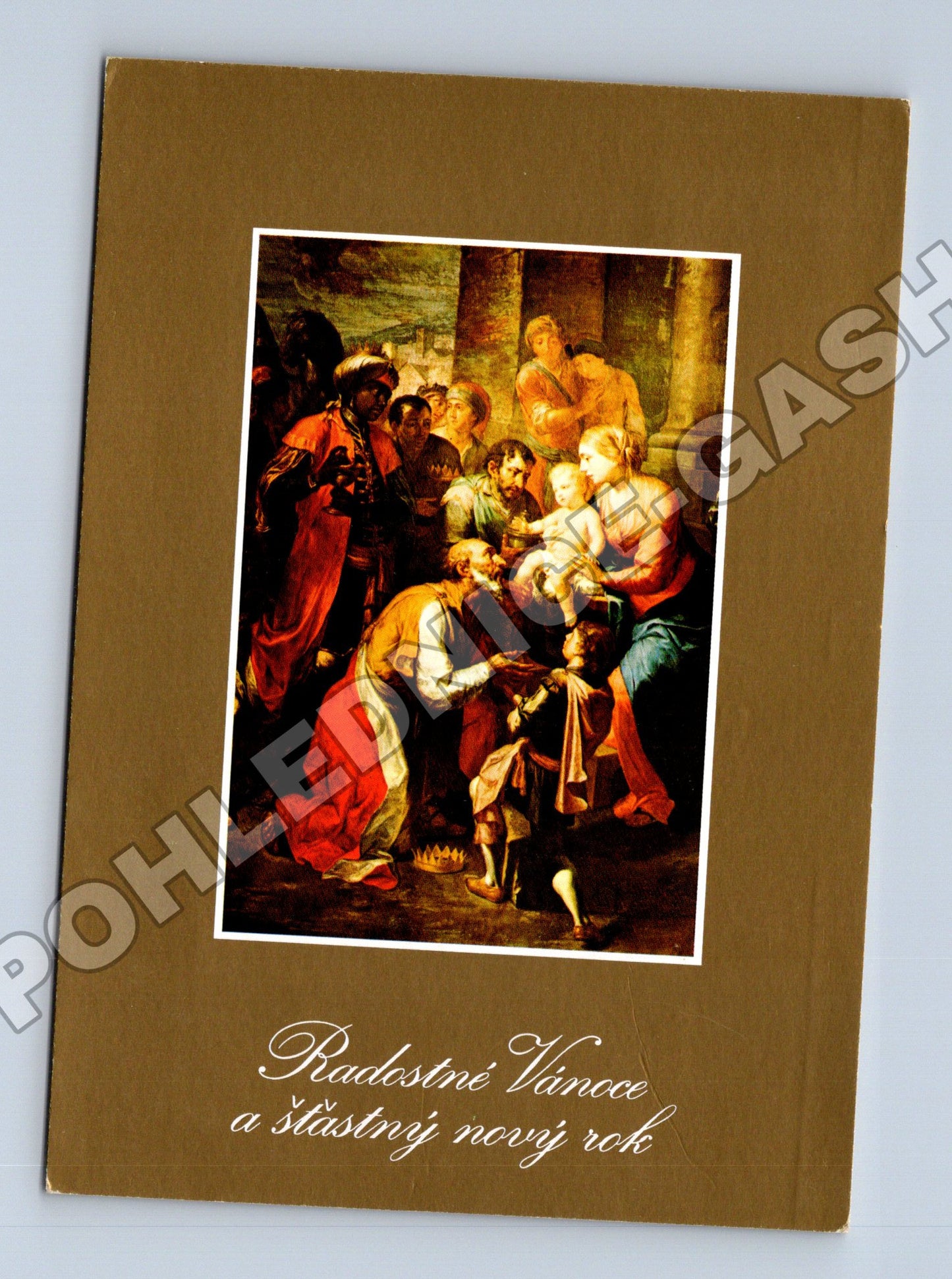 Pohlednice Radostné Vánoce a šťastný nový rok 2007 (M34592)