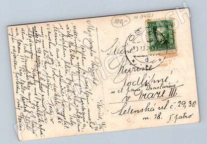 Pohlednice mladý pár černobílý motiv (M3461)