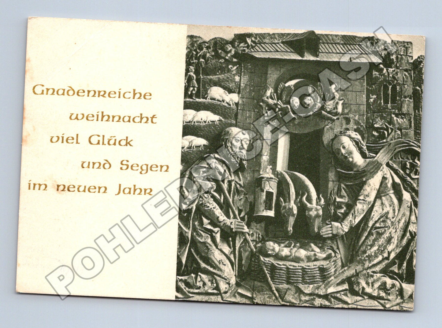 Pohlednice Rakousko vánoční motiv 1932 (M34626)