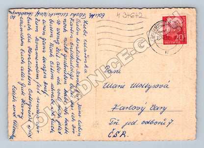 Pohlednice Německo Velikonoční zajíci 1957 (M34642)