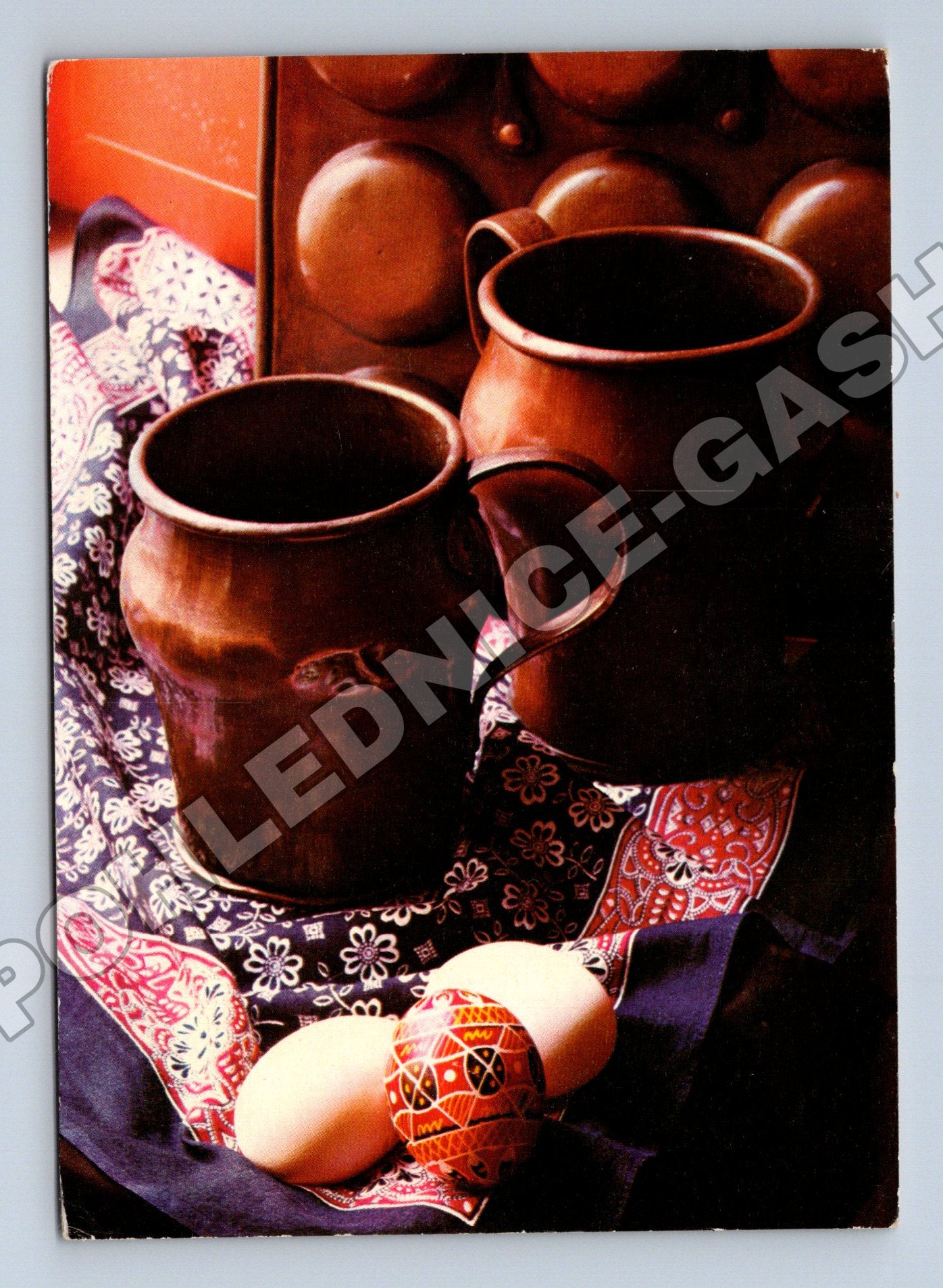 Pohlednice Plzeň Velikonoční zátiší 1976 (M34654)