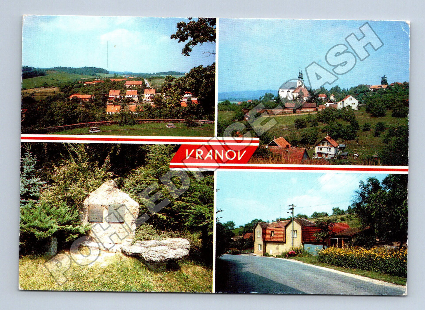 Pohlednice Vranov (okr. Brno-venkov) koláž (M34661)