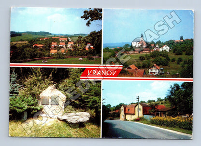 Pohlednice Vranov (okr. Brno-venkov) koláž (M34661)