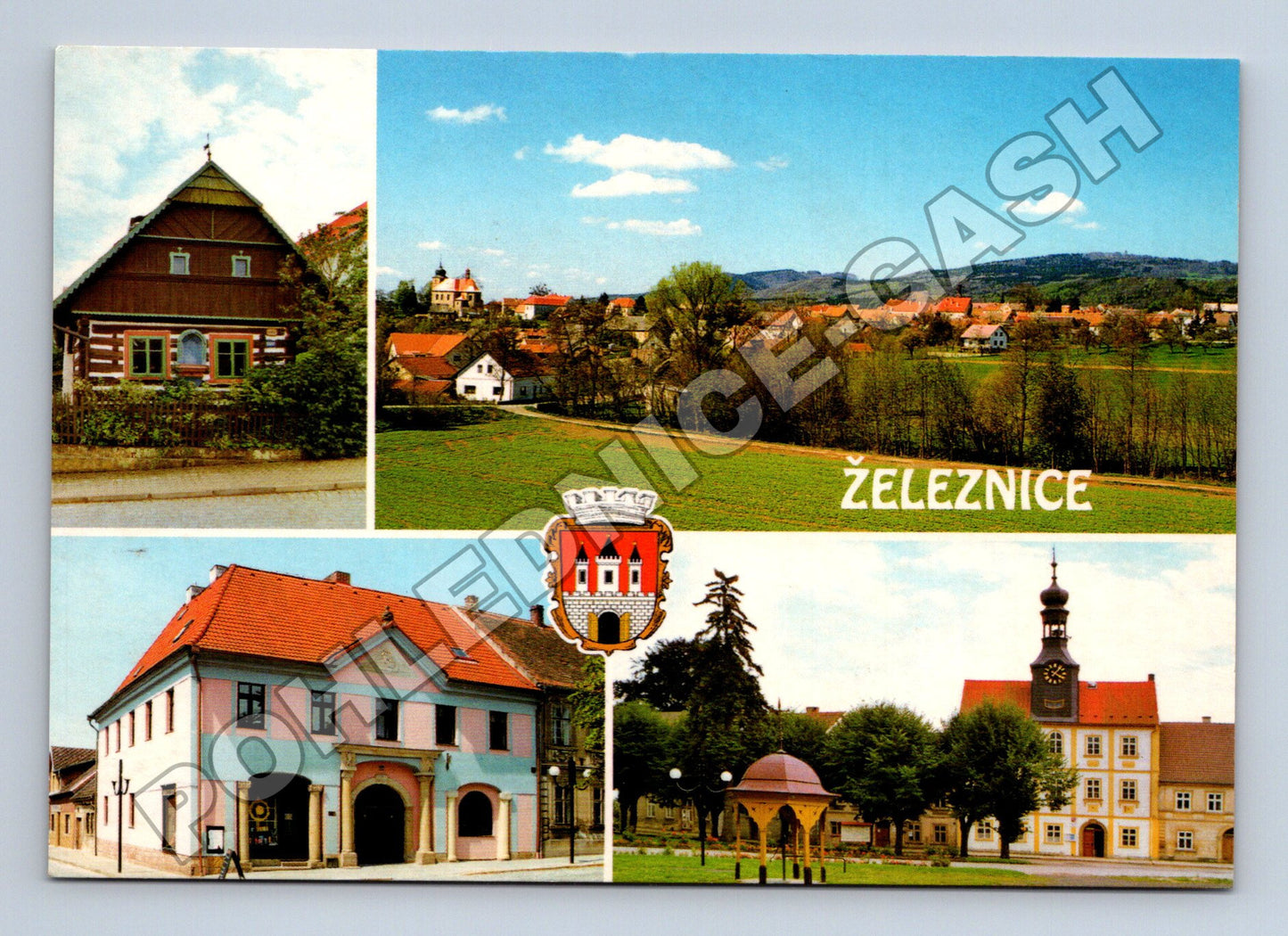 Pohlednice Železnice vícepohled (M34663)