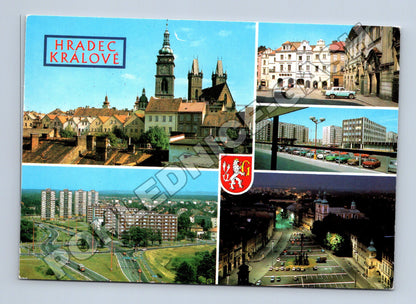 Pohlednice Hradec Králové koláž města (M34670)