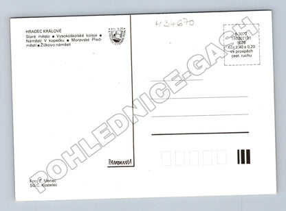 Pohlednice Hradec Králové koláž města (M34670)