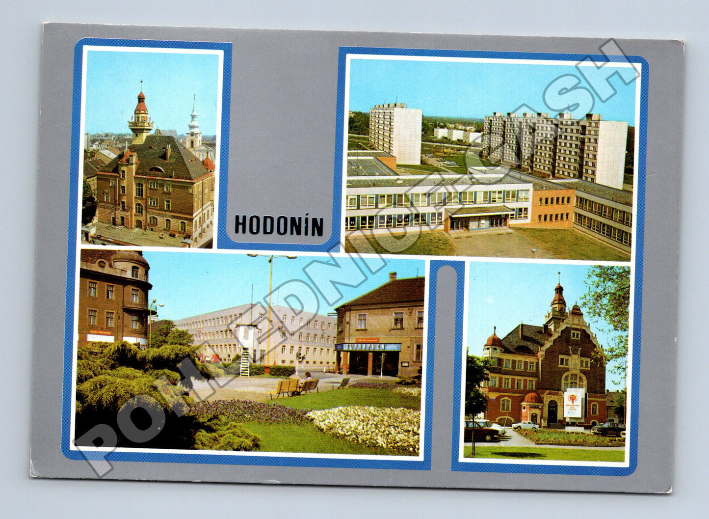 Pohlednice Hodonín různé pohledy (M34676)