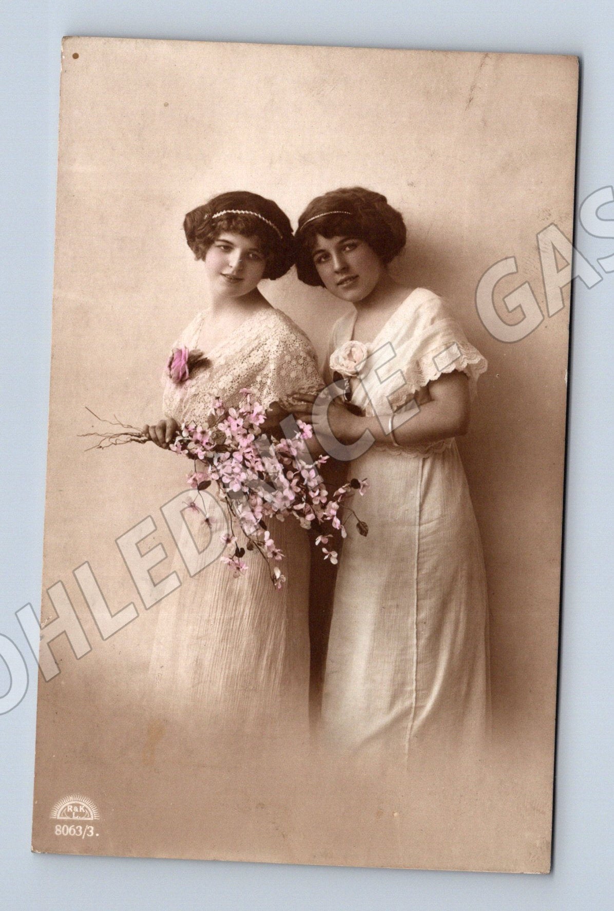 Pohlednice portrét dvou žen kolor (M3468)