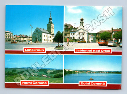 Lanškroun, Jablonné n. Orlicí, Horní a Dolní Čermná 1963 (M34680)