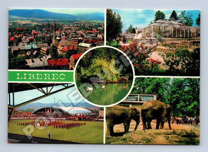Pohlednice Liberec různé motivy (M34689)