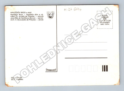 Pohlednice Havlíčkův Brod a okolí koláž (M34694)