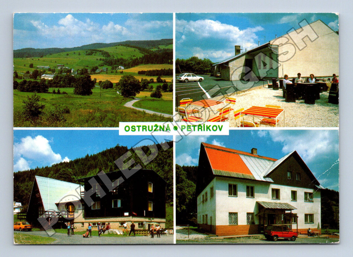 Pohlednice Ostružná Petříkov 1991 (M34701)