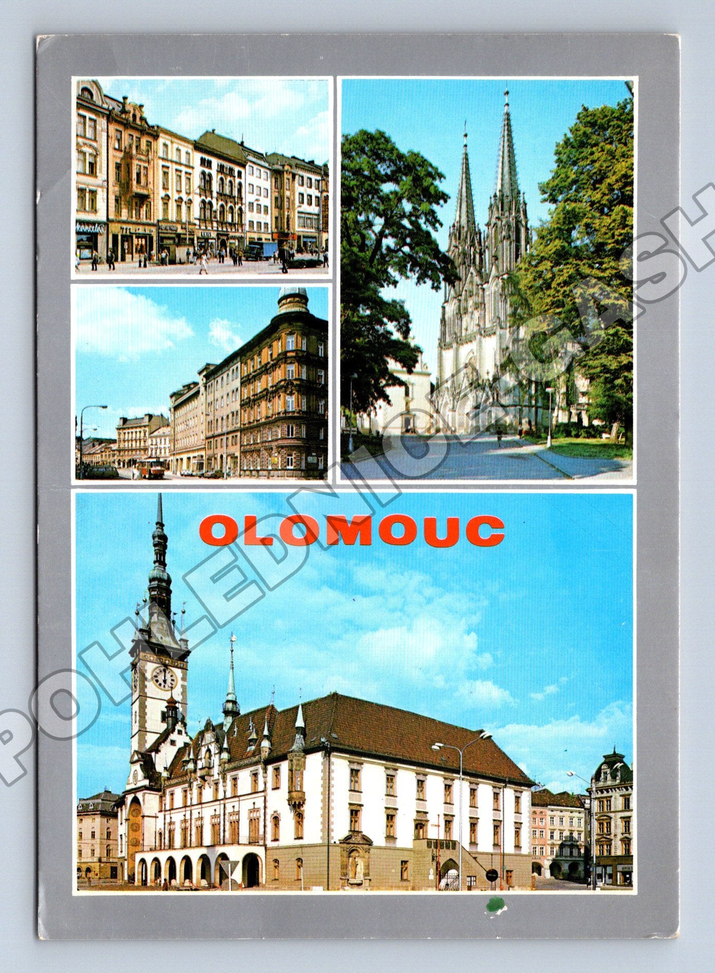 Pohlednice Olomouc vícepohled 1972 (M34702)