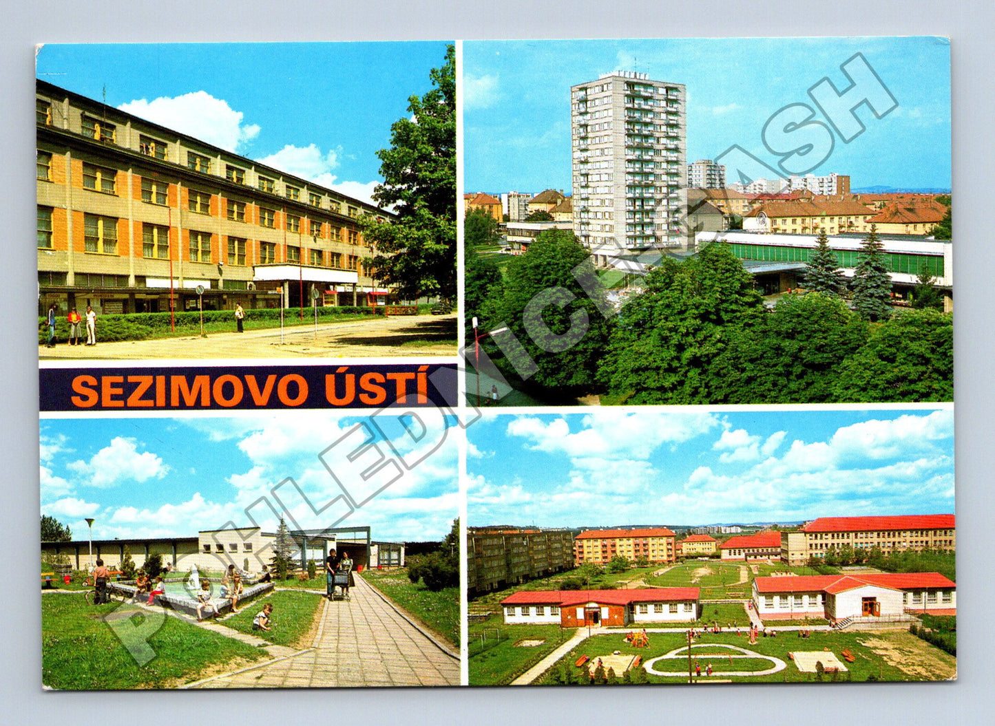 Pohlednice Sezimovo Ústí více záběrů (M34707)
