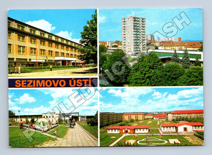 Pohlednice Sezimovo Ústí více záběrů (M34707)