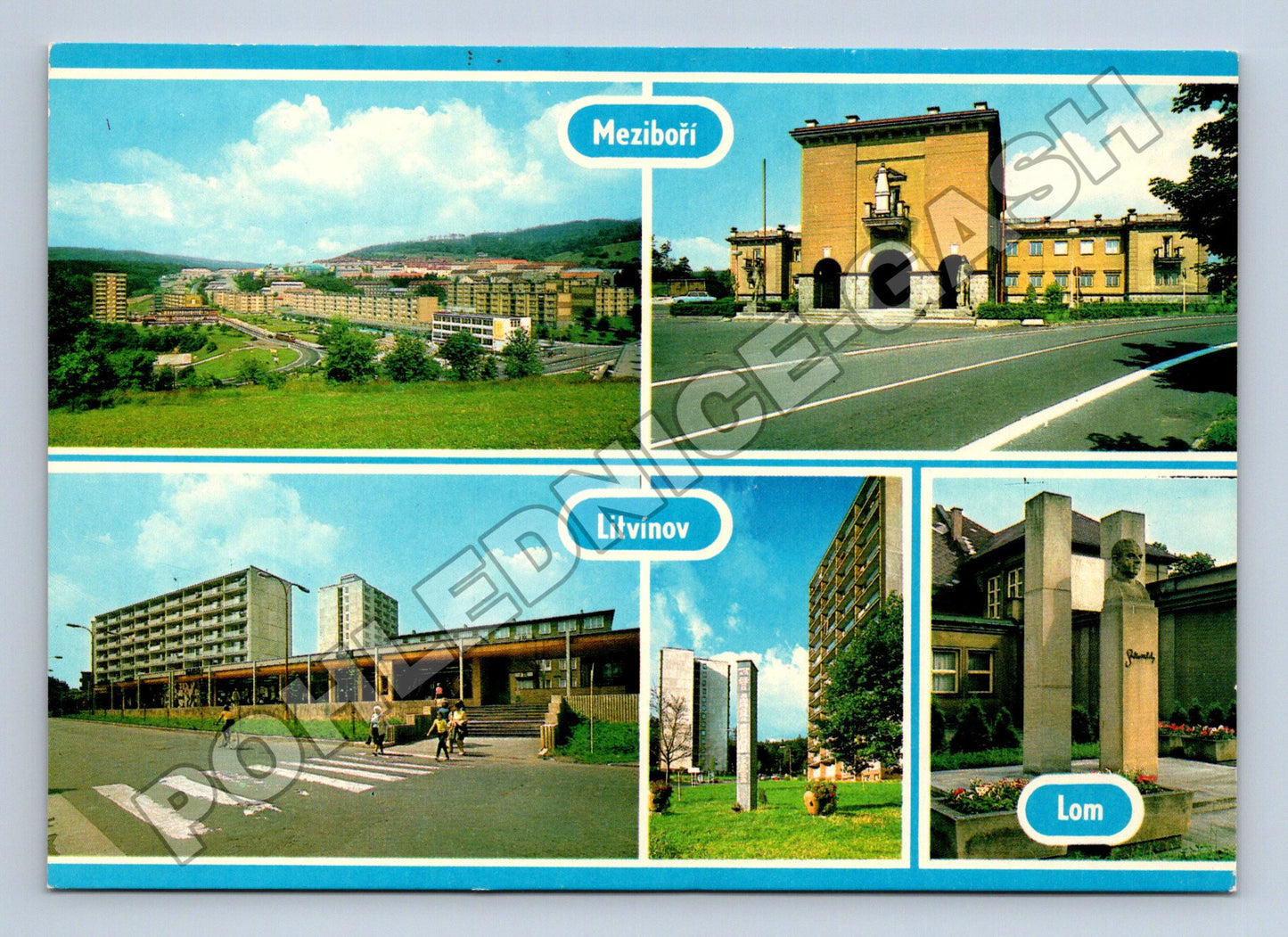 Pohlednice Meziboří, Litvínov, Lom (M34708)